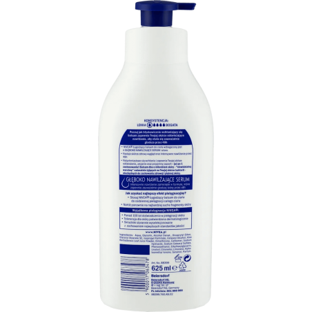 NIVEA Soothing body lotion with aloe vera, 625 ml