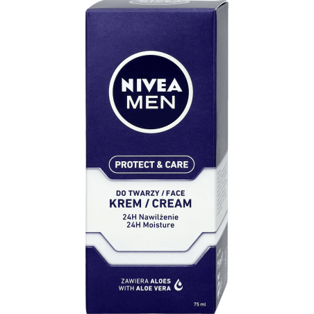 NIVEA MEN Moisturizing Face Cream Protect & Care, 75 ml