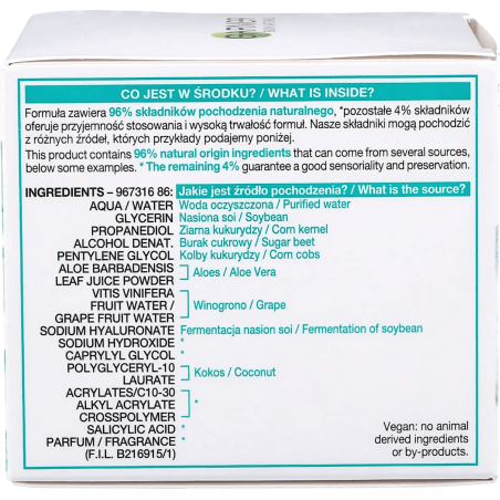 GARNIER Light Gel-Moisturizing Face Cream, 50 ml